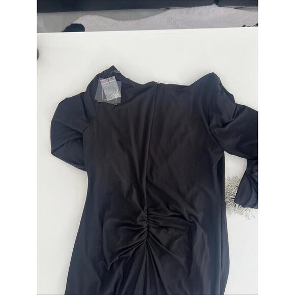 $698 Mac Duggal Black Evening Dress Size XL - Picture 6 of 6
